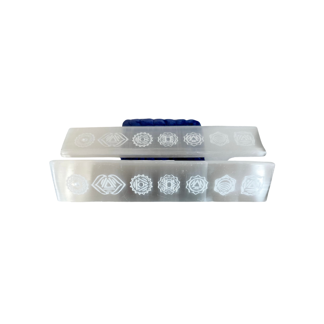 Selenite Chakra Incense Holder